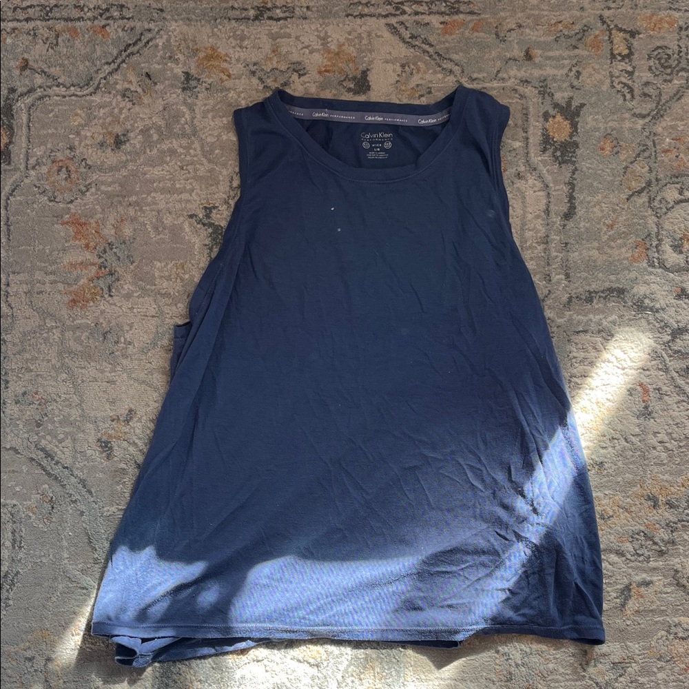 Calvin Klein Performance Navy Muscle Tee